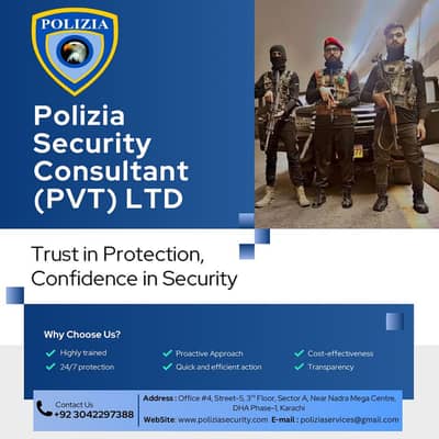 Security Guard, Personal Guard, Protocol, Event, and Body Guard