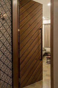 Solid Wood Door-Semi Solid-Engineering-Malaysian Panel /Ash/Fiber Door 7