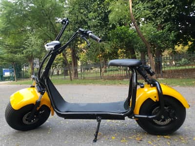 Harley Davidson Style Fat Tyre Electric Scooter