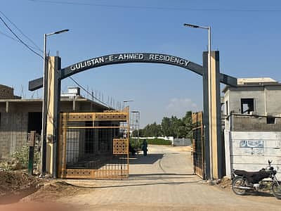 80sq'yd Plot For Sale Gulistan-e-Ahmed 1