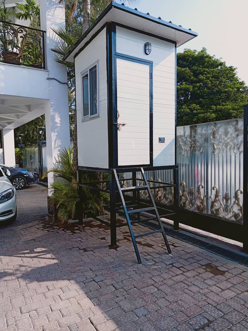 security cabin prefabricated guard room dry container office container 2