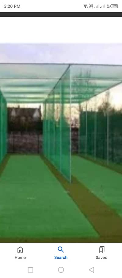 Cricket net/padel court /tennis court setup