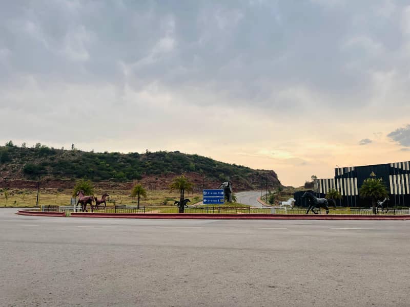 Plot For Sale In Sector J Back Open To Boulevard Plus Green Patch 7 Marla Solid Land Possession Utility Paid Size 25X50 Near To Civiczone Reasonable Price Bahria Enclave Islamabad 23