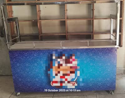 steel counter/swarma countar/berger counter/icecream counter/fast food