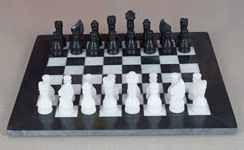 MARBLE CHESS DECOR SET 0