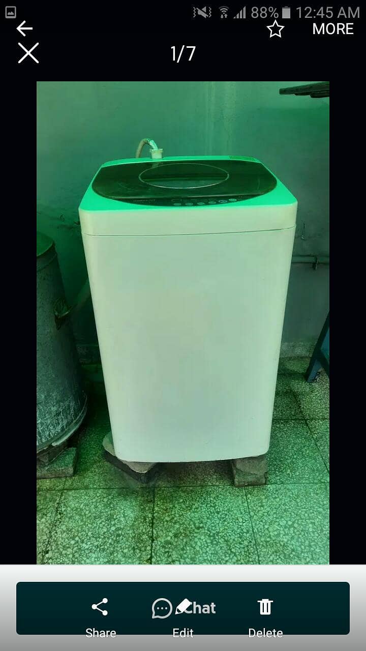haier automatic washing machine 8