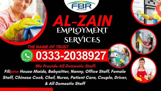 Maid House Maids Cook Chef Baby Sitter Nanny Filipino maids Available