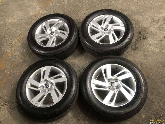 16 inch alloy rims Toyota raize with tyres original - Tyres - 1107819807
