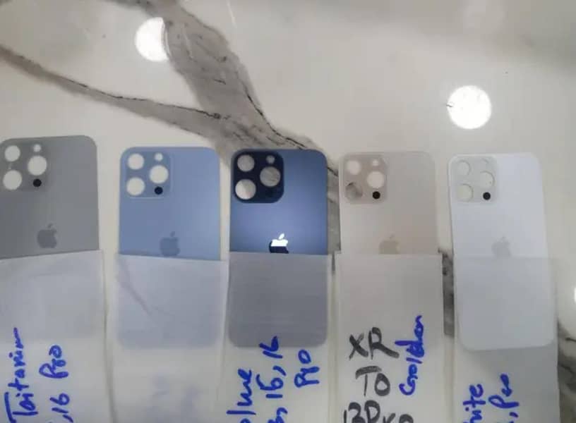 Iphone converted back glass 1