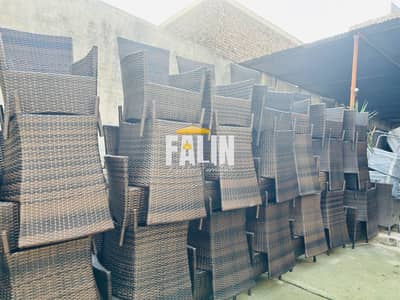Outdoor garden furniture / rope chairs / upvc furniture sofa & chairs