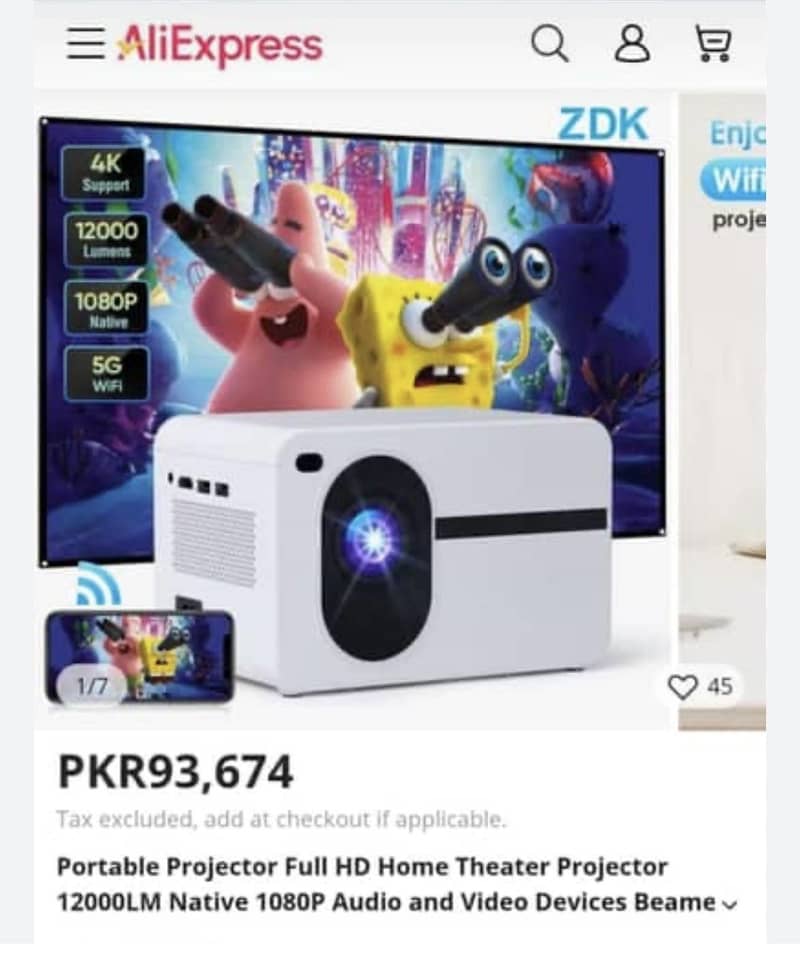 ZDK 4k Projector 5