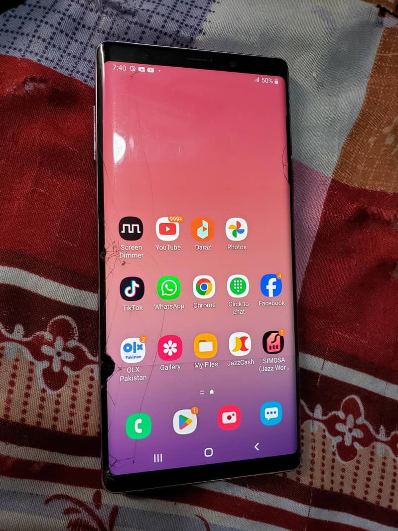 Samsung note9 6/128 exchange possible 1