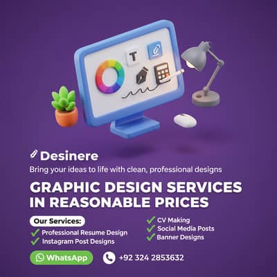 Affordable & Expert Graphic Design | Logos, CVs, Social Media Posts
