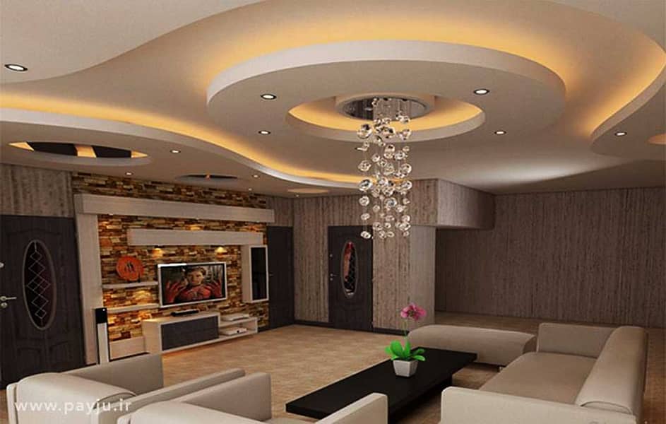 Gypsum Ceiling - 2x2 False Ceiling - False Ceiling - Pop Ceiling 5