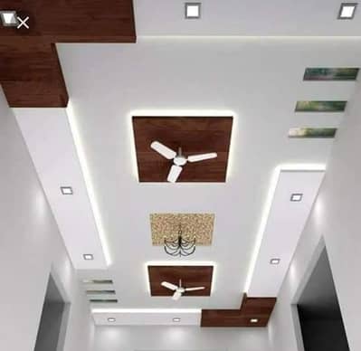 Gypsum Ceiling - 2x2 False Ceiling - False Ceiling - Pop Ceiling