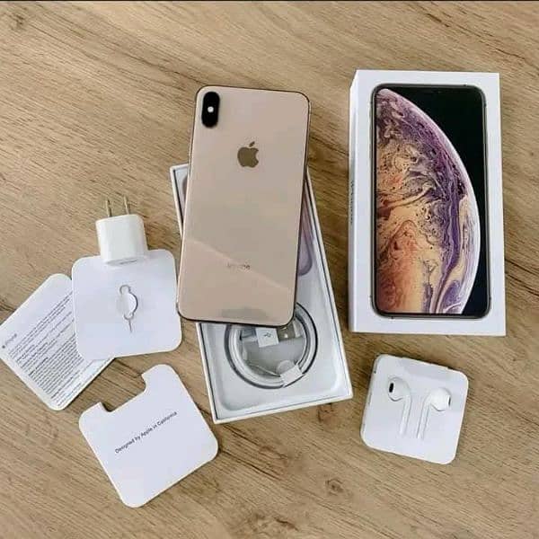 iPhone Xs Max complete box urgent sale connect what s app number 0