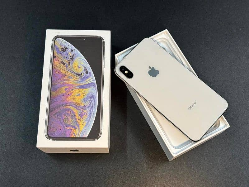 iPhone Xs Max complete box urgent sale connect what s app number 0