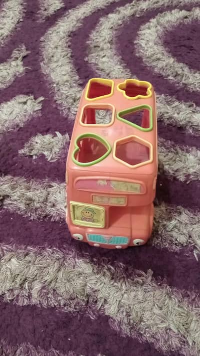 a educational bus and educational toy