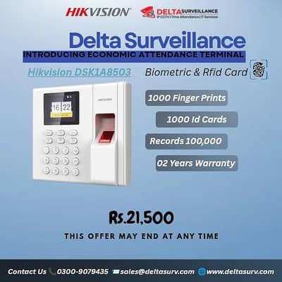 Professional Attendance Machine Installation (HR & Payroll Ready)