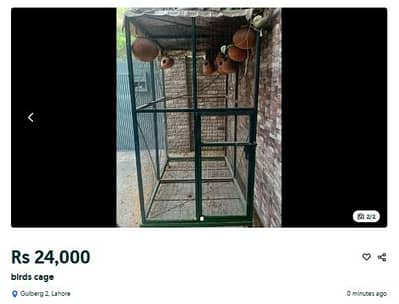 sell bird cage