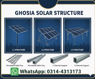 Ghosia, Solar Structure, L1, L2, L3 / Solar stand / Solar Accessorie