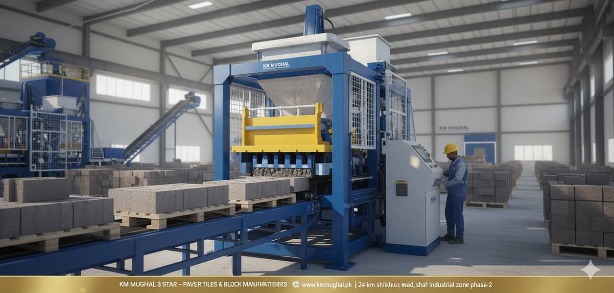 Automatic Clay Bricks, Soil Bricks, and Mud Bricks Plant 8