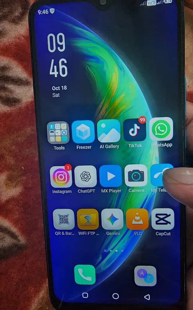 Infinix Hot Play 100% ok official PTA approved days battery