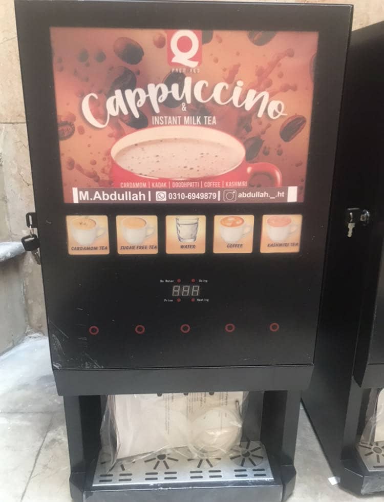Tea & coffee vending machine Automatic 0