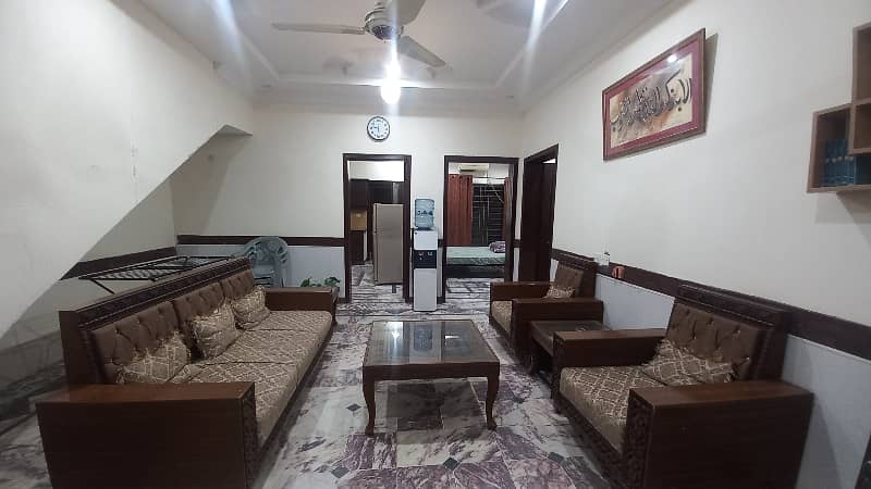 Fully Furnished Ground Portion Is Available For Rent Usman Block 0
