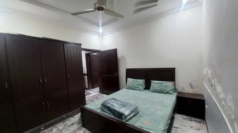 Fully Furnished Ground Portion Is Available For Rent Usman Block 2