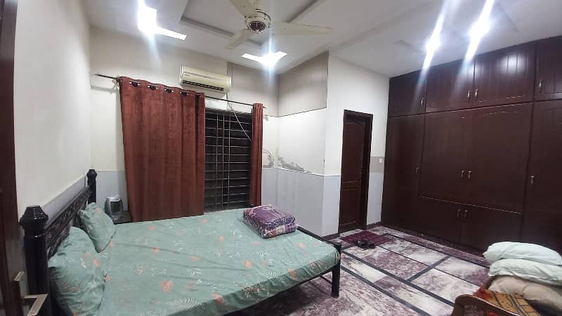 Fully Furnished Ground Portion Is Available For Rent Usman Block 3