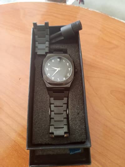 Original high Quality stainlesssteel aura watch with straps adjuster
