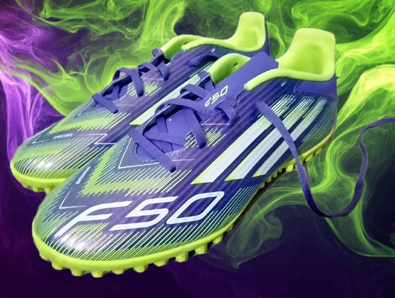 Adidas F50 Original Football Boots Grippers and Turf surface