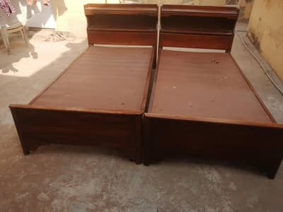 Single wooden Bed for sale