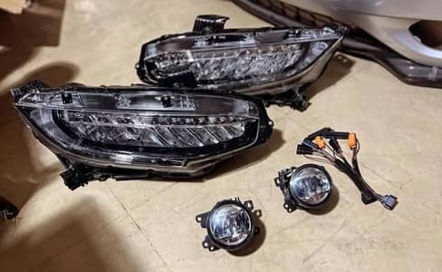 honda civic 2021 model led headlight available