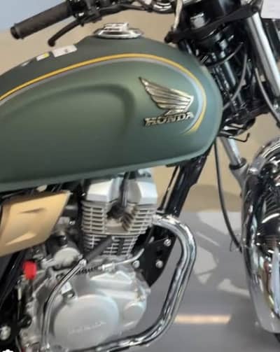 Honda CG 150 Matt Green