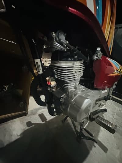 honda 125 red 2025/26 model