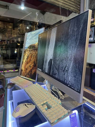 latest HP Elite All in one FHD 24 inch Touch ,16gb/256 SSD/500gb HDD