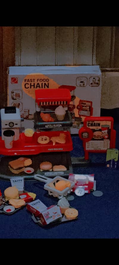  Kids Fast Food Play Set for Sale! 