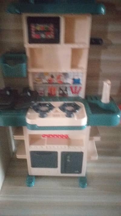 doll house kitchen set piano dressing table washing machine