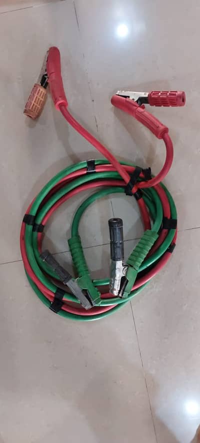 Car Jump Start Battery Booster Cables