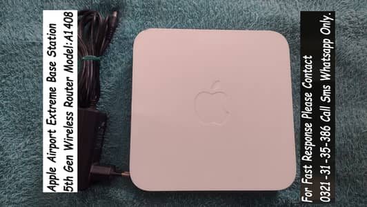 apple 5th gen dualband base station wifi router