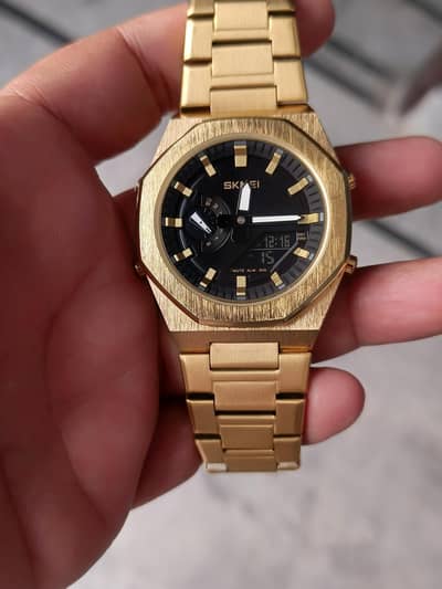 SKMEI 1816 Original watch Dual Time with alarm  9/10 Condition