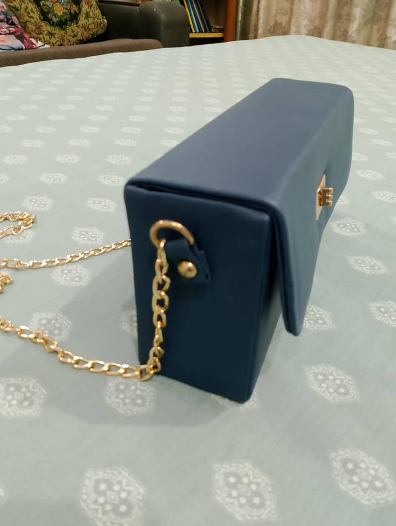 Navy blue Shoulder Bag 2