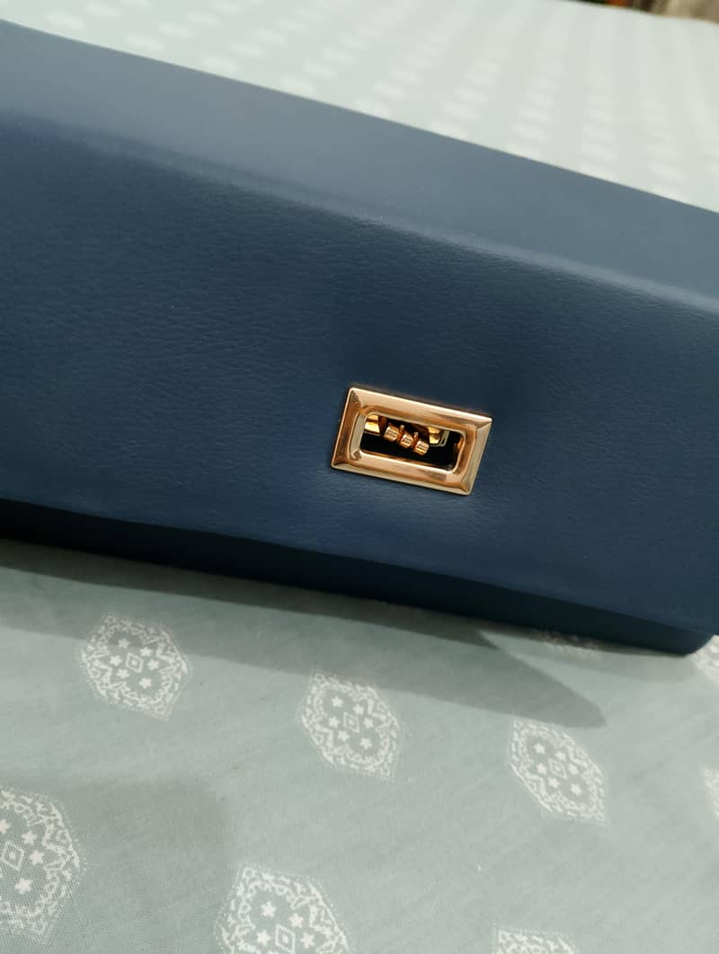 Navy blue Shoulder Bag 3