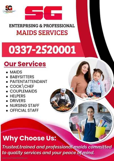 SG Enterprising & Professional maids services