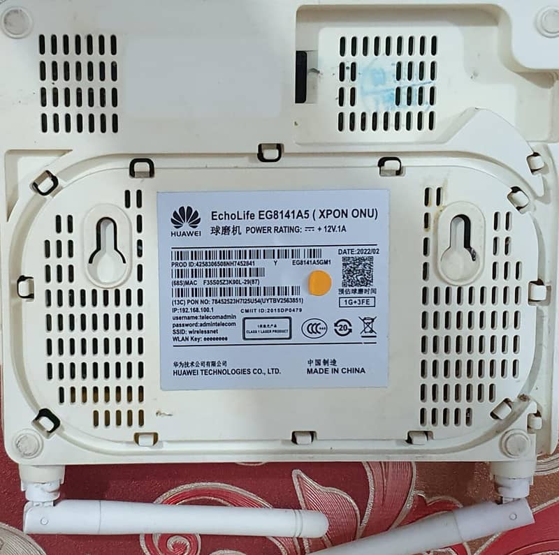 HUAWEI Fiber Router - Networking - 1108047370