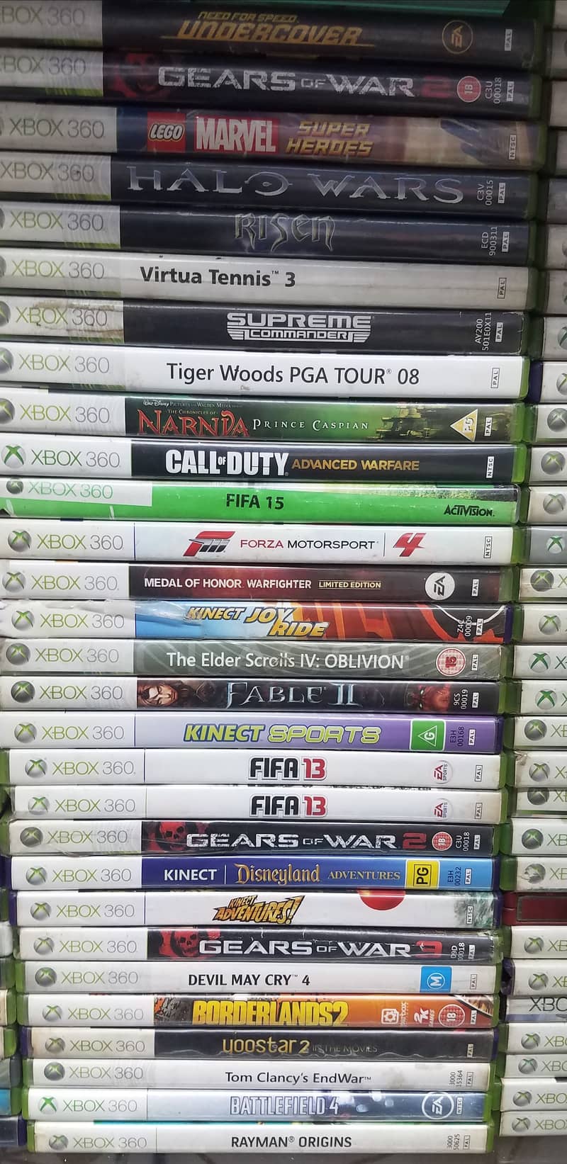 xbox 360 original games / cds / dvd / disc 03274787662 - Video Games ...