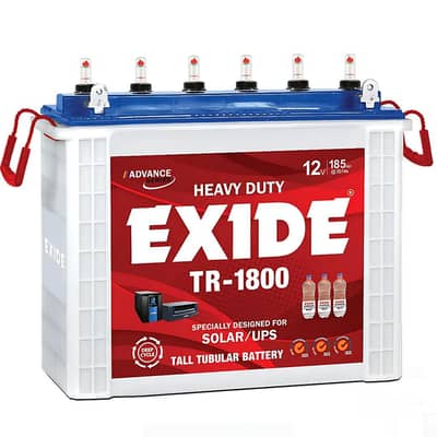 Exide 1800 tubler