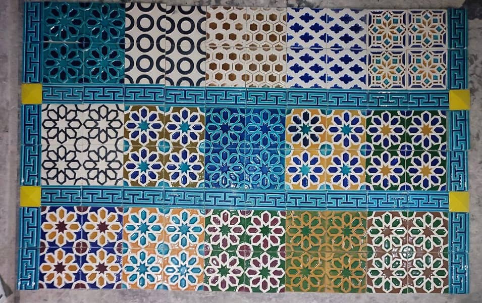 Gutka Tile - Multani tile - Fare Face Brick - Mosaic Tiles In Pakistan ...